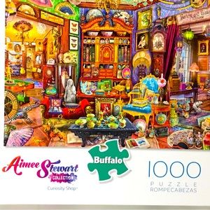 1000 piece jigsaw puzzle. NEW Aimee Stewart Curiosity Shop buffalo games